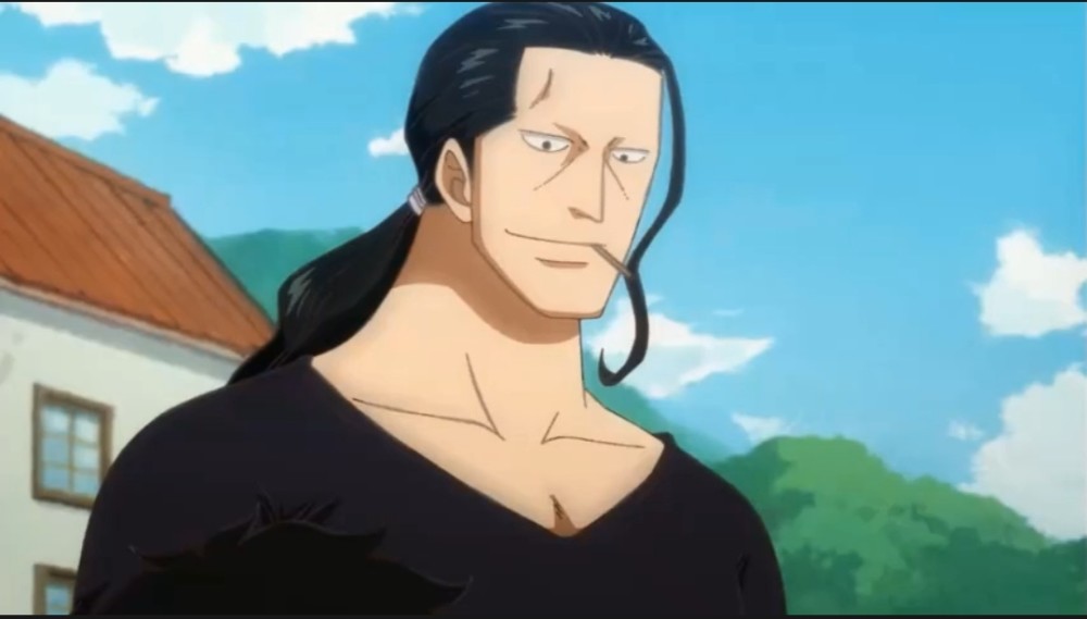 海贼王剧场版联动动画贝克曼一眼吓住山贼他是霸王色强者吗