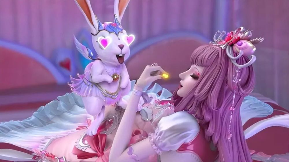 叶罗丽情公主确实有一套把灵兽养得白白胖胖但还是输给了她