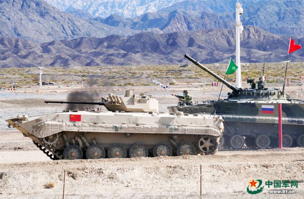 國際軍事比賽-2022丨中國創“蘇沃洛夫突擊”接力賽歷史最好戰績金牌小書童
