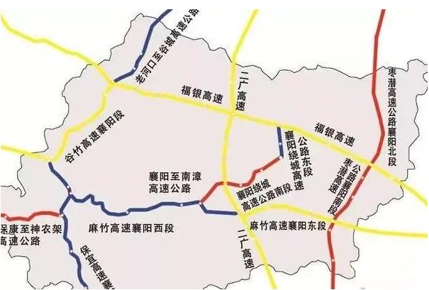 在建的棗潛高速襄陽北段,起於棗陽新市鎮鄂豫省界區域,與河南省方城經