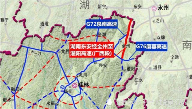 廣西桂林再添一條高速公路 湘桂邊界交通發展或迎來重大變革