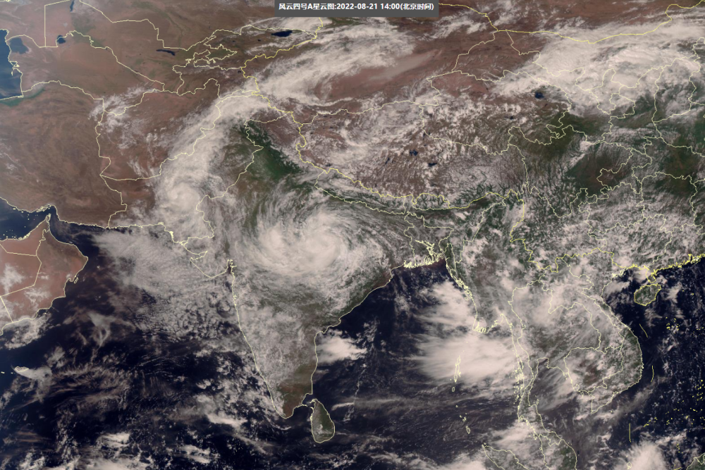 “双台风”深入印度等国，季风系统乱套了？分析：抢走了东亚水汽