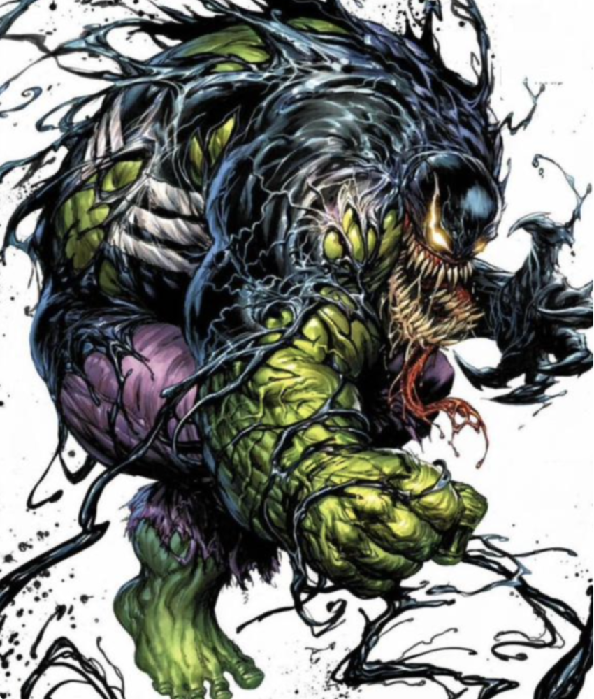 当毒液遇上浩克这一版毒液浩克造型视觉冲击感十足