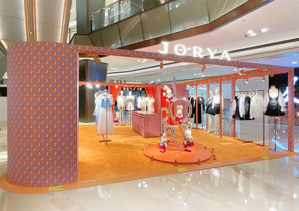 jorya快闪店登陆上海港汇恒隆广场,现场臻选货品限时专
