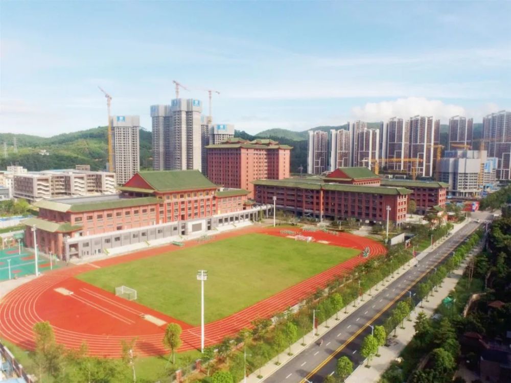 一大波高清图带你"逛"执信中学增城实验学校北校区_腾讯新闻