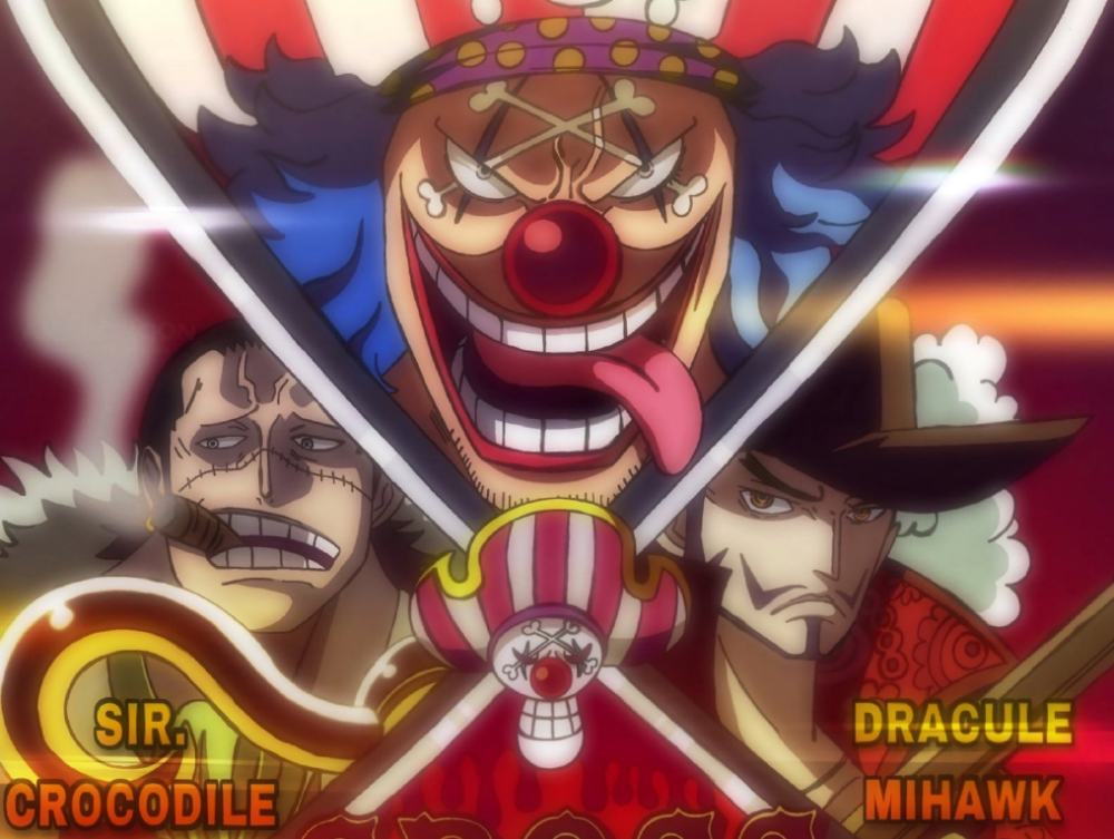 海贼王1058话追加情报巴基被迫上位真正的四皇实际上是老沙