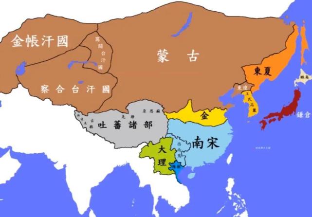 大蒙古帝国全盛图片