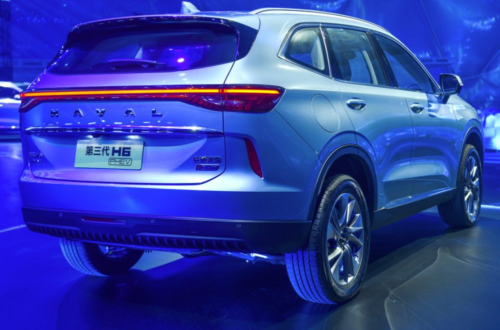 98万元起,换蓝底新logo,第三代哈弗h6 dht正式上市
