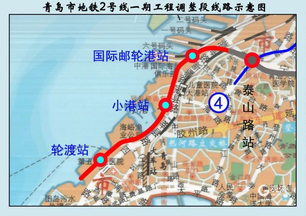 青岛地铁2号线西延段最新进展还有6号线