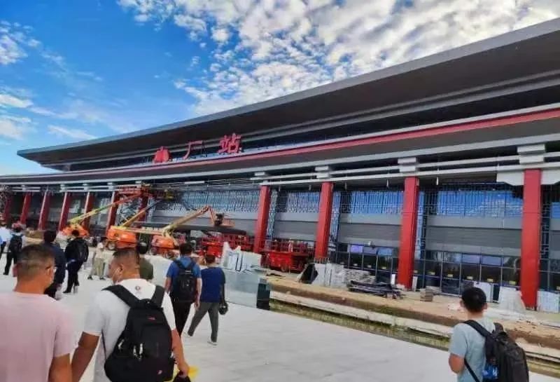 太美了京唐城际大厂站内部装潢曝光