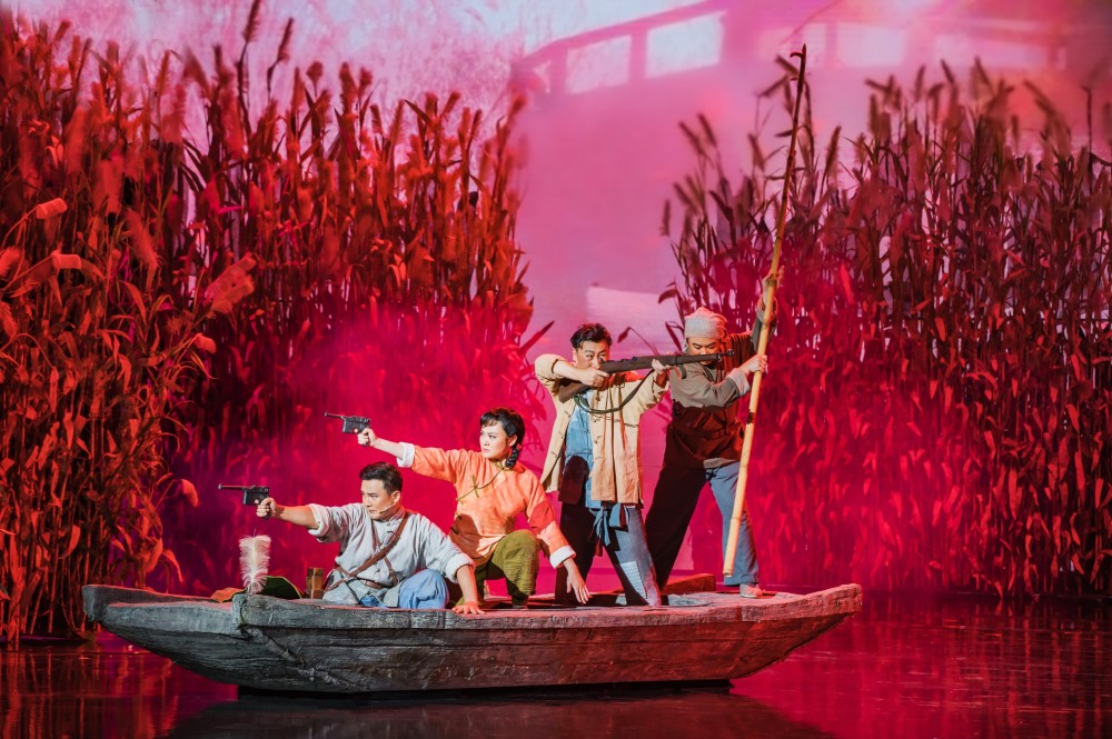 弘扬雁翎精神唤起红色记忆民族歌剧雁翎队