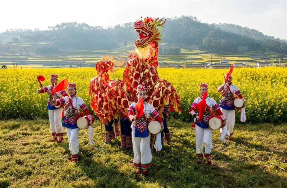 乐享云南非遗峨山彝族花鼓舞