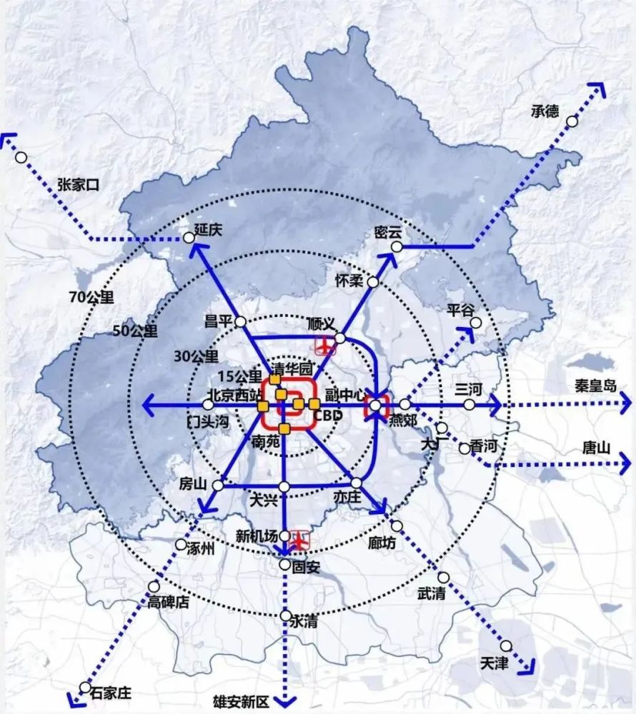分区域,分层次形成高速(城际)铁路,区域快线(含市域(郊)铁路),地铁