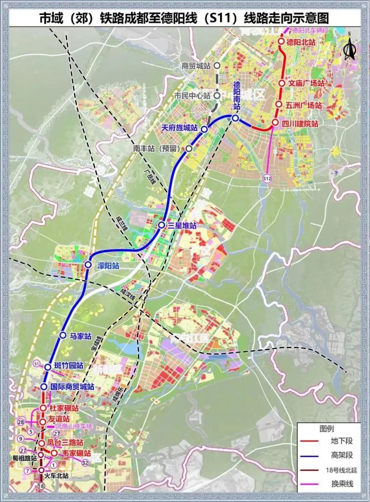眉山地铁规划地图图片