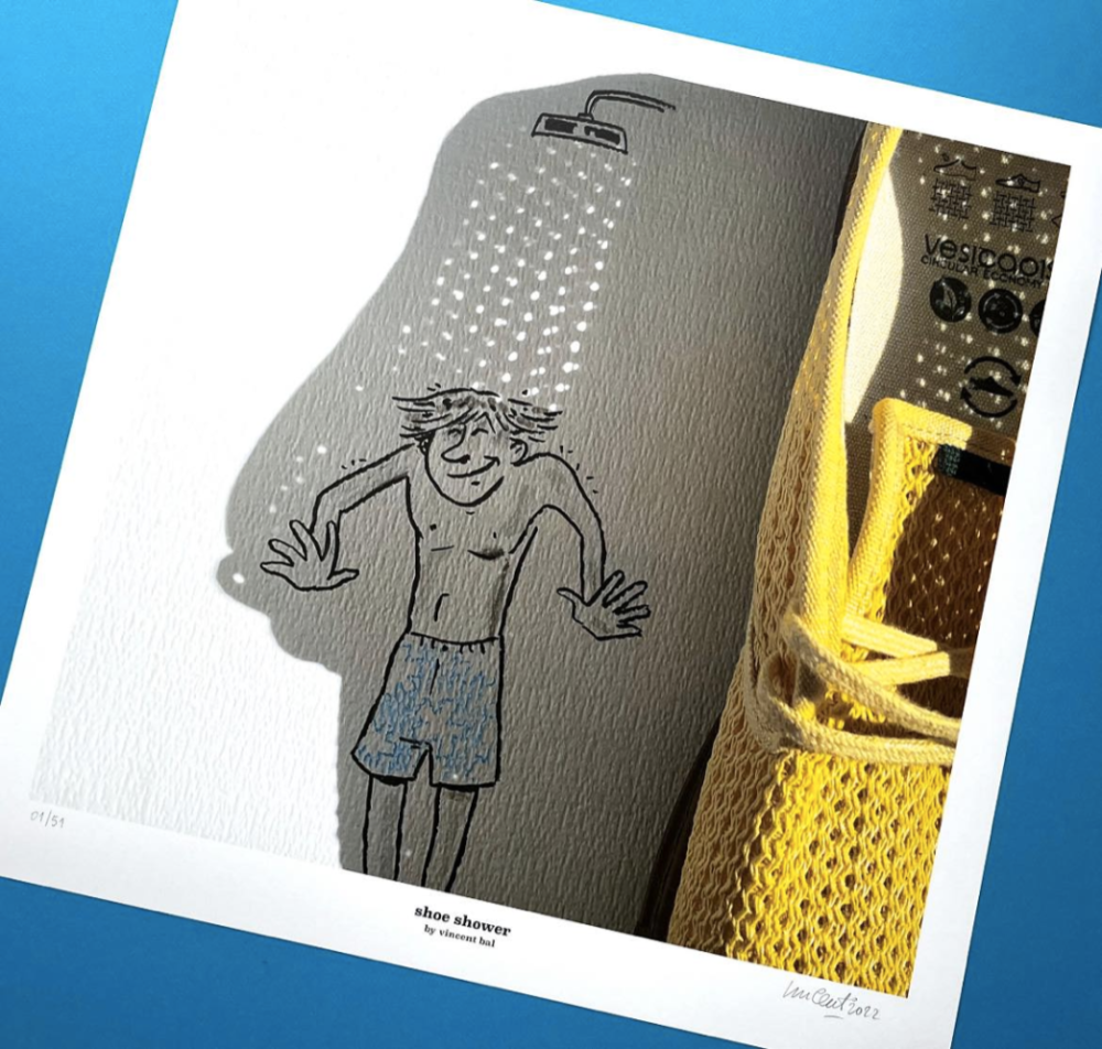 他是"影子画家",用光影组成的涂鸦,让人拍手叫绝