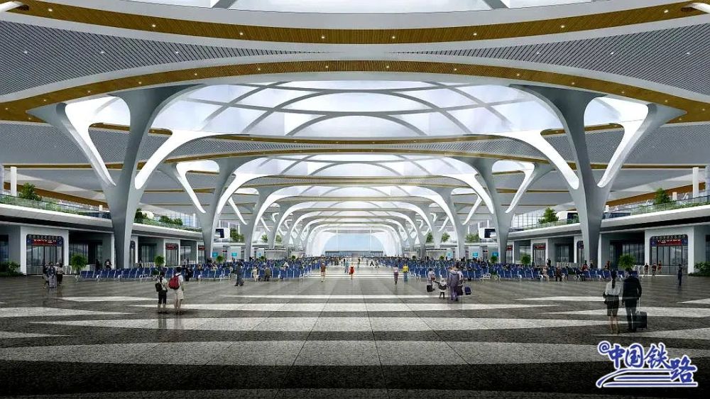 这里将新增一座特大型铁路枢纽站
