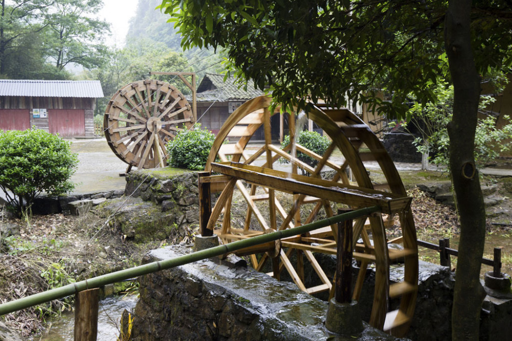 我国第一家以水车为题材动态展示水车演变史的车溪水车博物馆