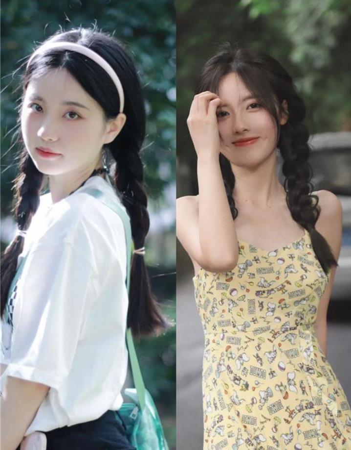 圆脸美眉的发型怎么选?推荐这四款扎发,最是洋气显脸小插图1