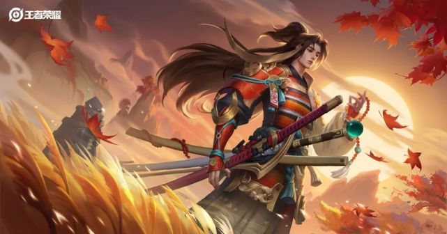 王者荣耀:橘右京首款传说皮曝光,海报不如修罗,大招是水果忍者?
