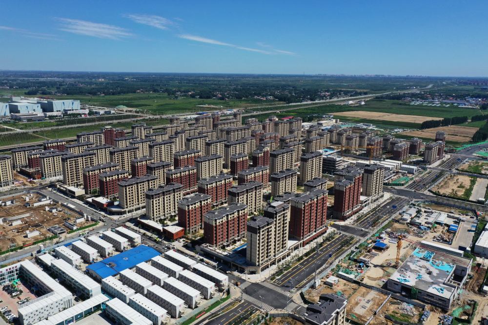 社会雄安新区容西片区首批安置房即将交付