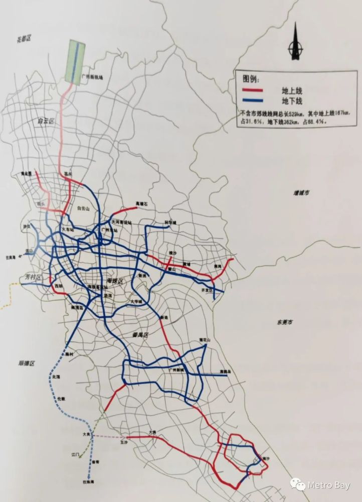 广州3号线北延线线路图片