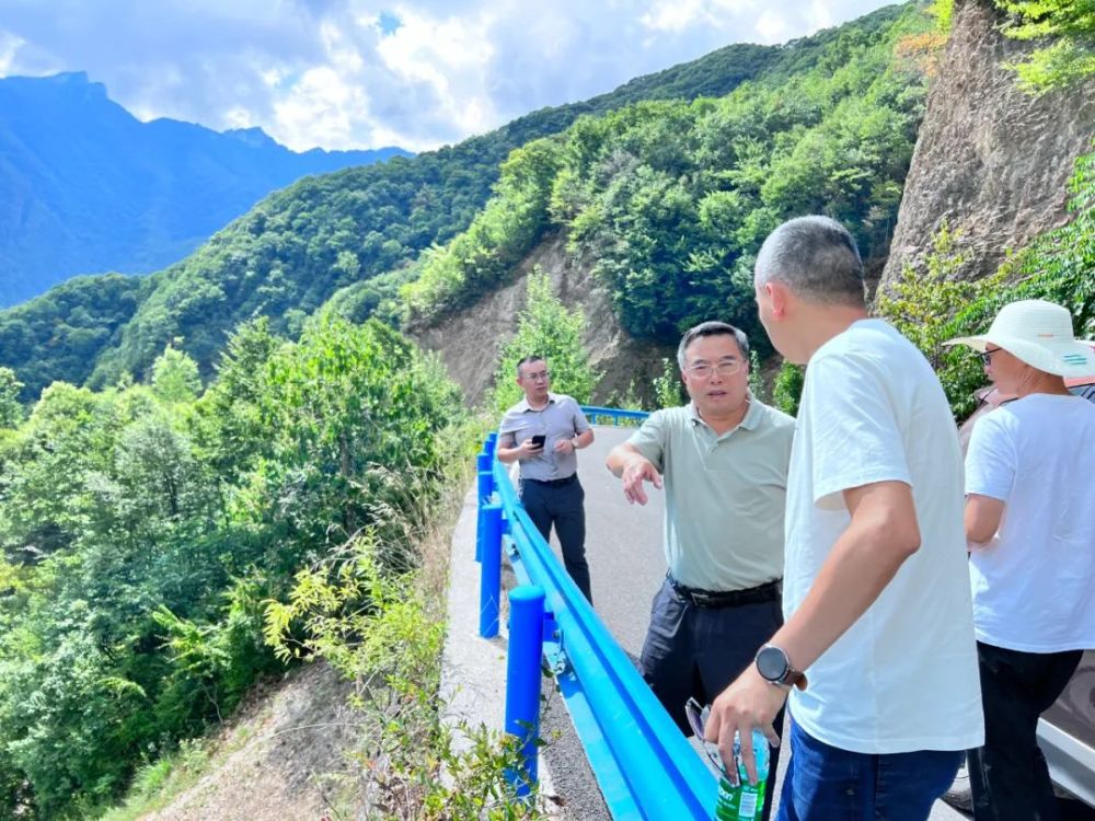 8月24日,副县长杨苹到官渡,抱龙,笃坪,培石,邓家片区督导森林防火