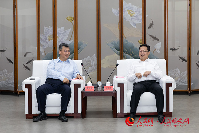 张国华与北京银行董事长霍学文一行举行工作座谈