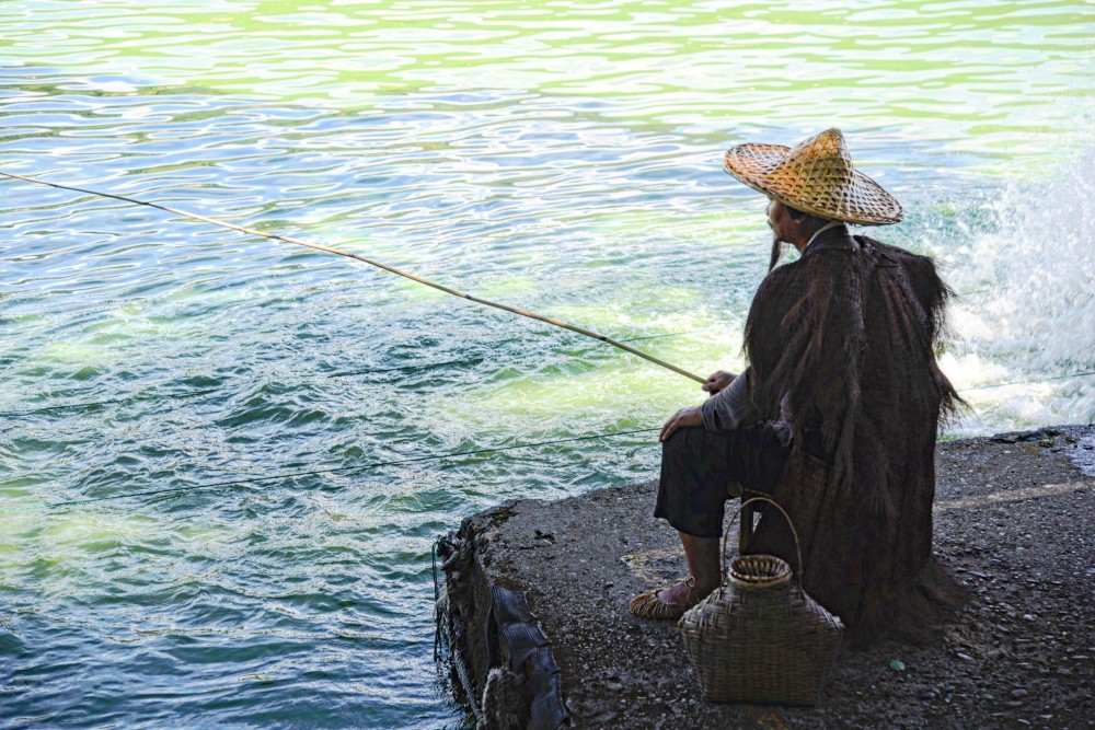 现实版富春山居图,因严子陵隐居垂钓而闻名,一路都是沉浸式表演_腾讯