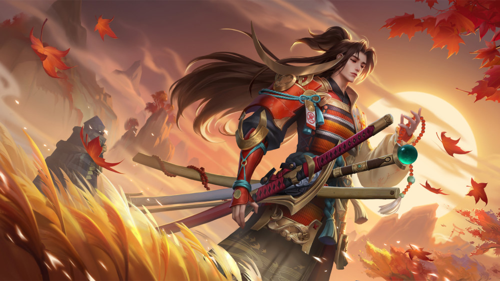 橘右京-枫霜尽限时上架商城,建模特效十分炫酷,让人眼前一亮_腾讯新闻