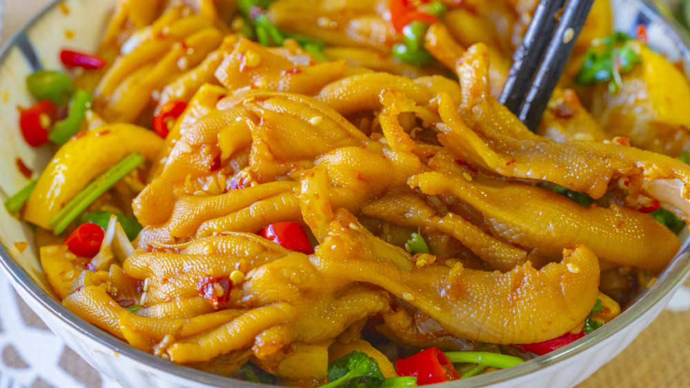 它是秋季进补第一肉低脂高蛋白酸辣开胃拌一拌香到舔盘