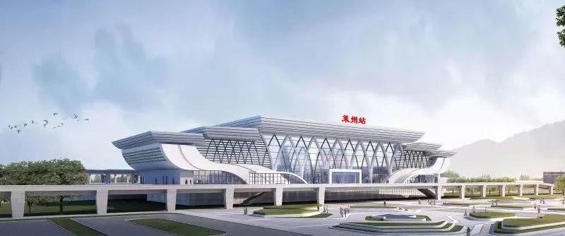 潍烟高铁莱州站将于10月底完成站房结构封顶