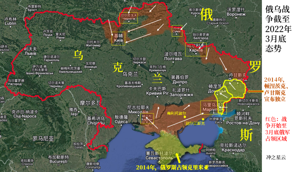 俄乌战争半年记,一文看懂局势演变过程和战线变化