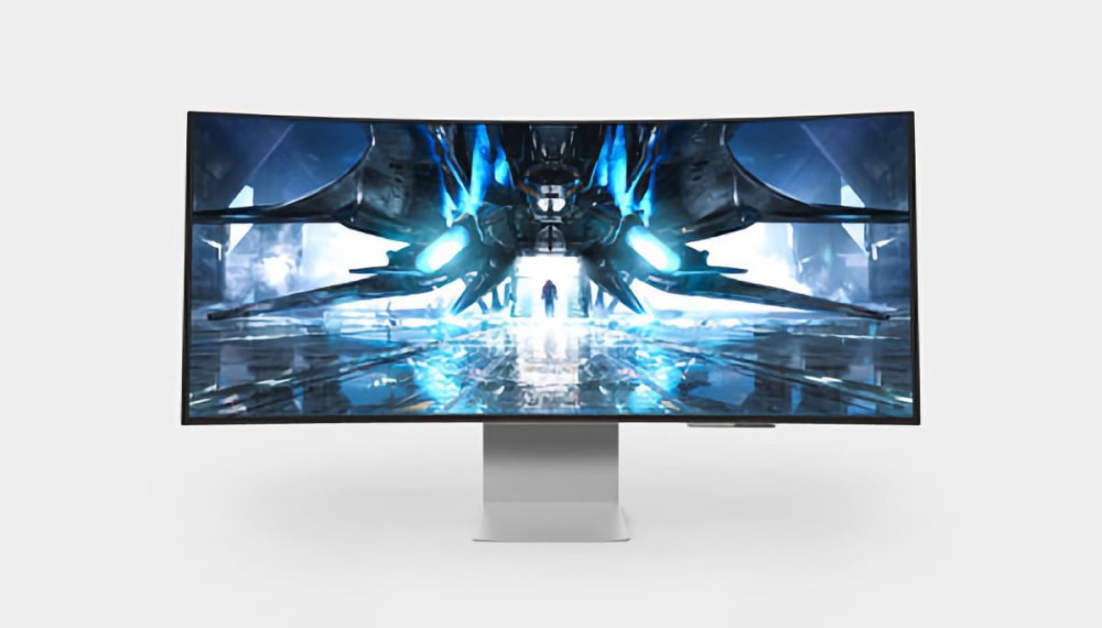 三星展示 odyssey g8qnb 显示器:34 英寸 qd-oled 带鱼屏_腾讯新闻