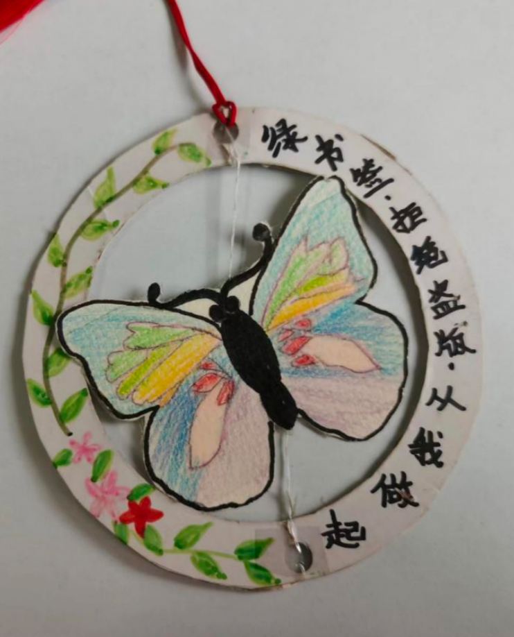 "护苗"行动助成长 绿色书签来护航—公益书签获奖作品展示(二)_腾讯