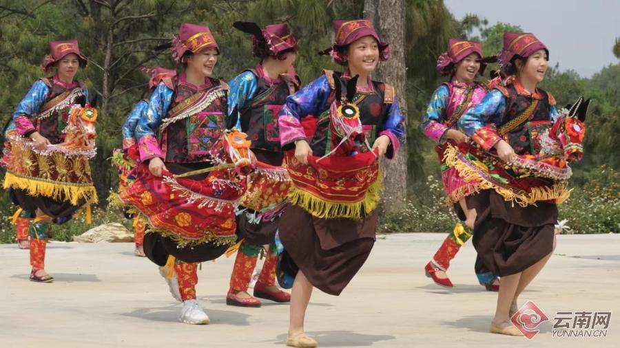 早安云南丨纸马舞壮族传统文化的精气神