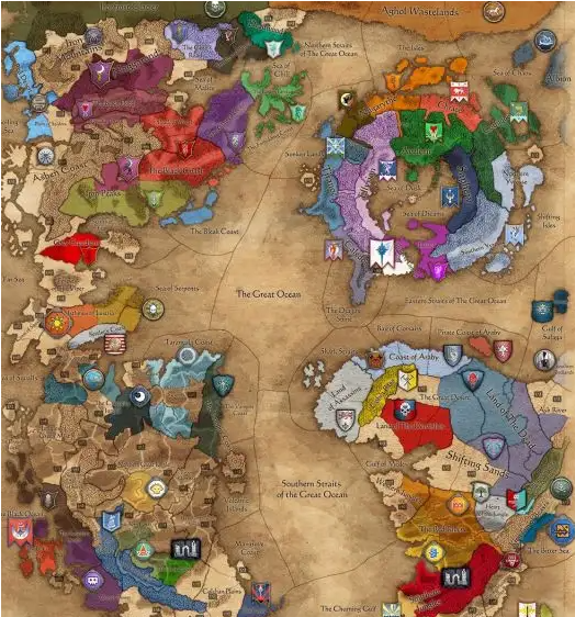 战锤3势力地图图片