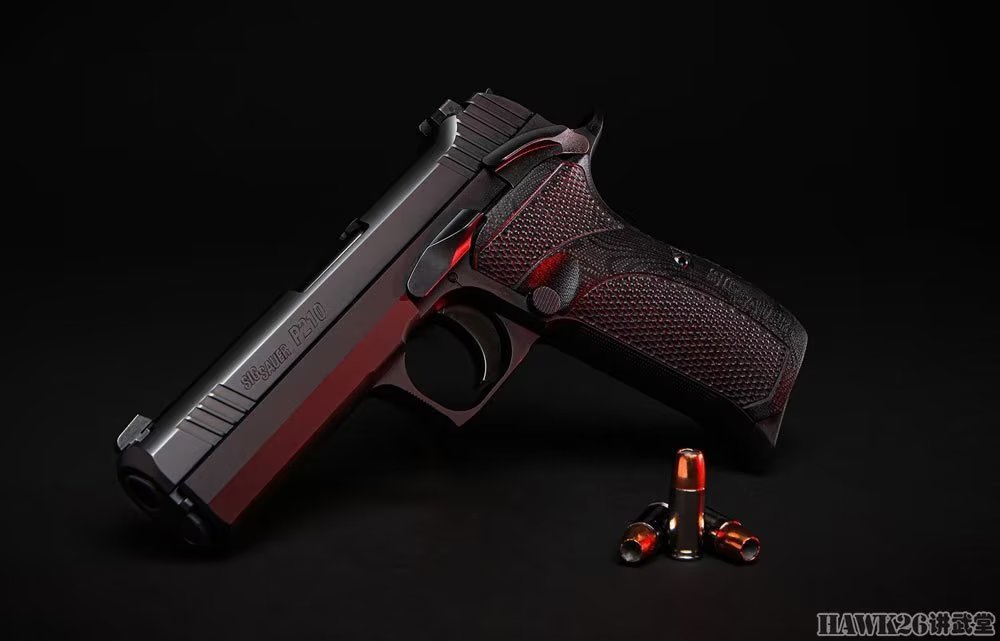 p210便携型手枪性能参数:口径:9×19mm弹容量:8 1发瞄准具:siglite夜