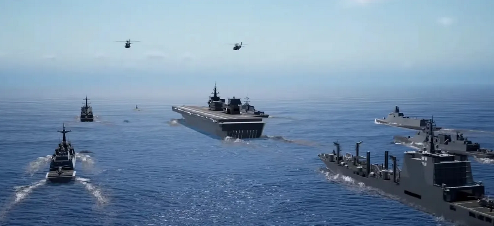 cvx轻型航母方案:未列入韩国2023年国防预算,或许将"胎死腹中"_腾讯