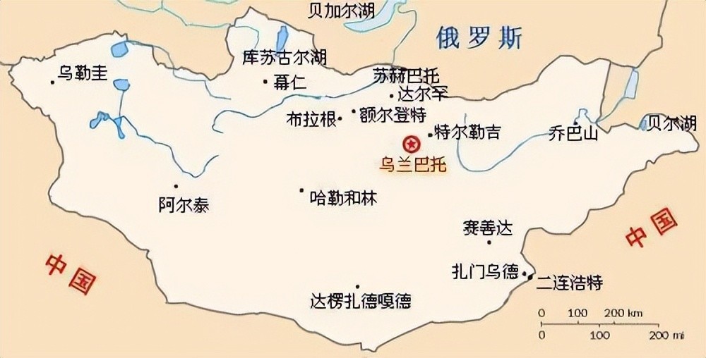 蒙古国植被分布图图片