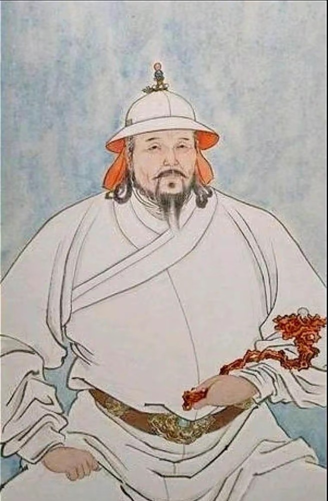 阿拉坦汗(公元1507～1582年,汉文史籍又称作俺答汗,孛儿只斤氏,明朝