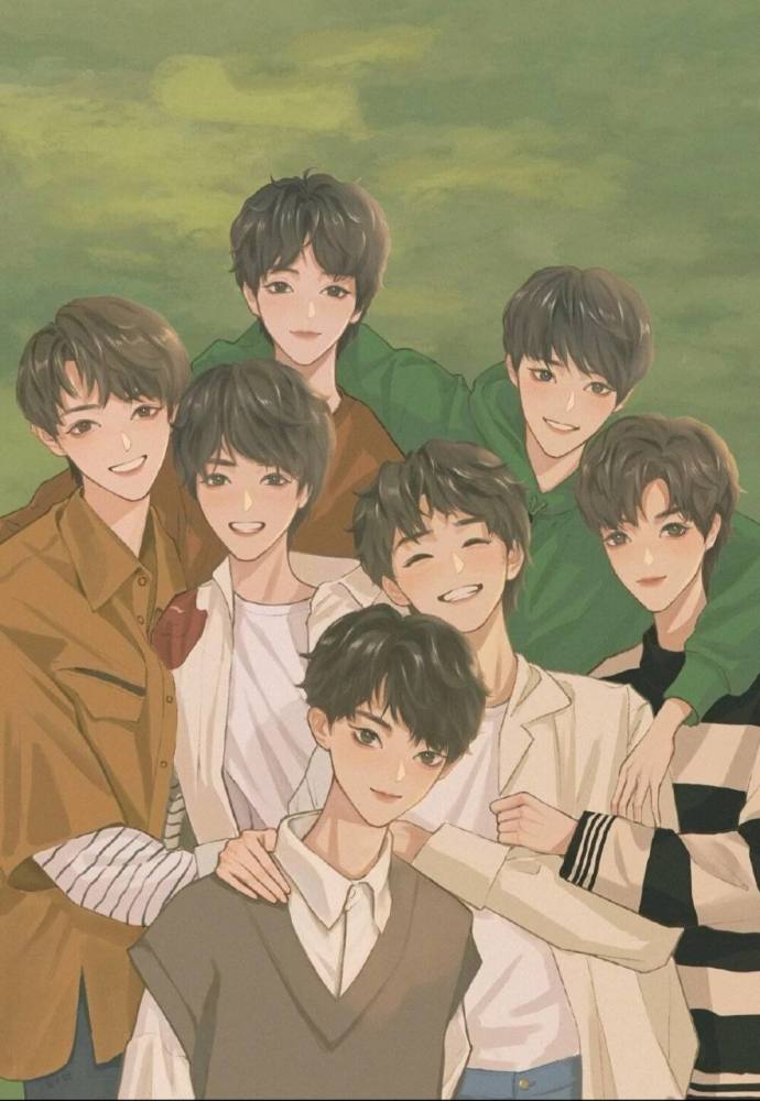 tnt时代少年团q版壁纸来啦