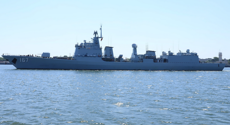 522"资阳"舰入列某护卫舰支队,中国海军驱逐舰支队全盾全驱化态势明显
