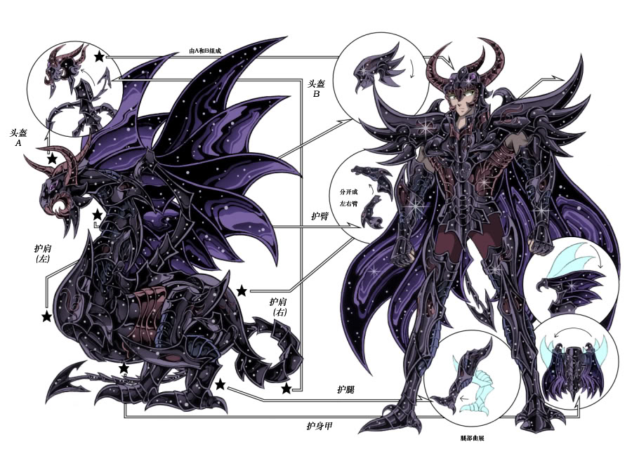 《圣斗士星矢:冥王篇》中"冥界三巨头"的传说原型_腾讯新闻