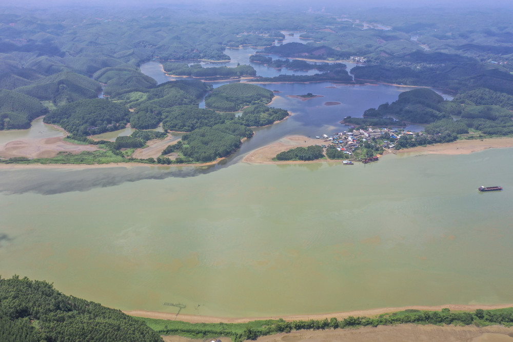 (新华全媒 )西部陆海新通道骨干工程平陆运河开工建设