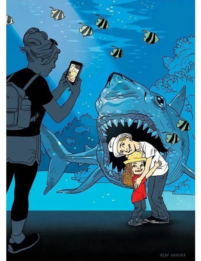 15幅讽刺人性的插画画出一个真实的世界67警醒每一个人