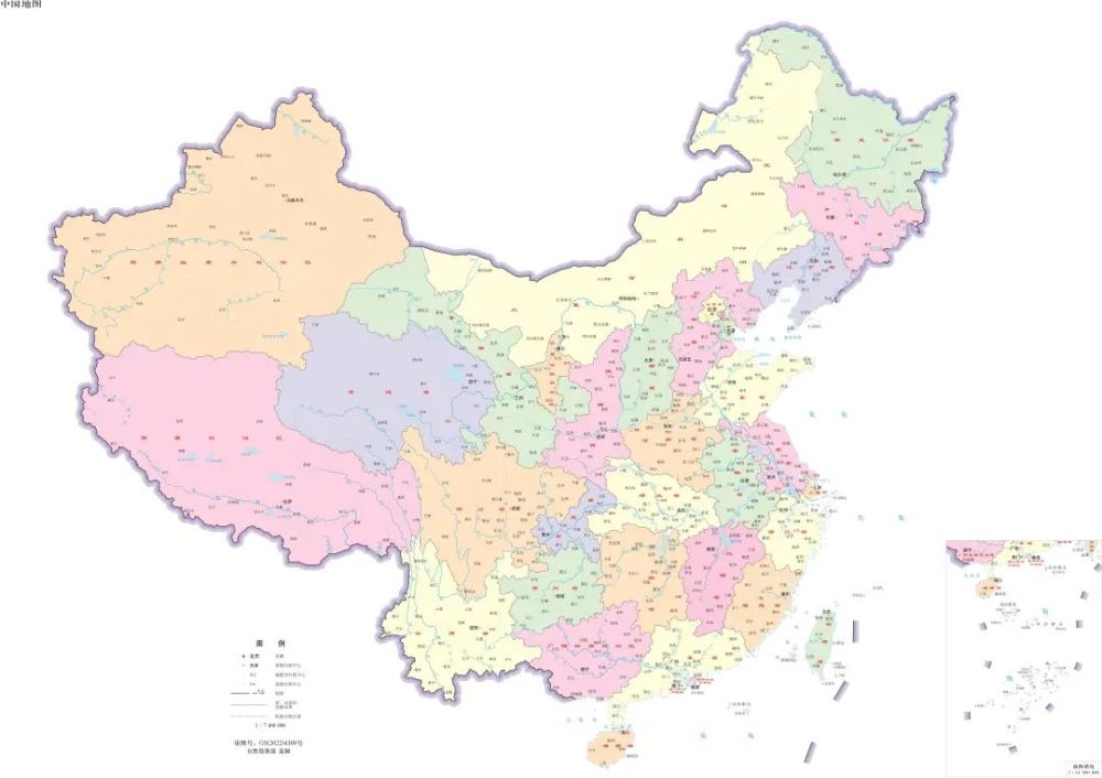 中国地图，一点都不能错！新版标准地图发布立德树人家校共育内容
