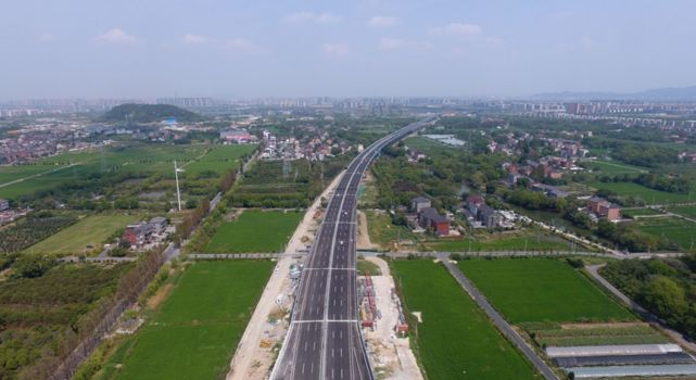 省市重点工程,235国道杭州老余杭至五常段改建工程也是杭州快速路网