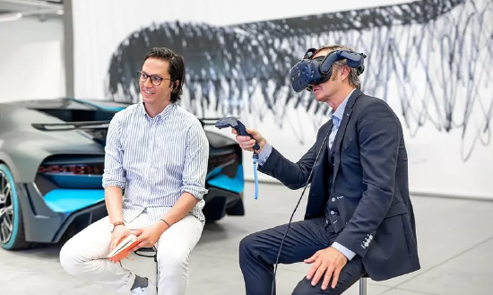 布加迪使用VR技术设计价值500万美元的超跑