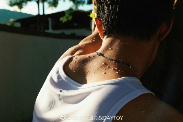 似乎是料到了粉丝网友们会大喊"看不够",当天肖战也晒出了一组阳光下