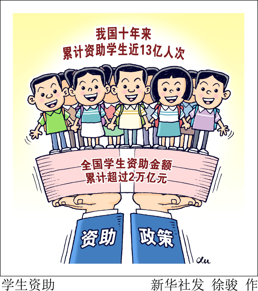 国家资助漫画图片